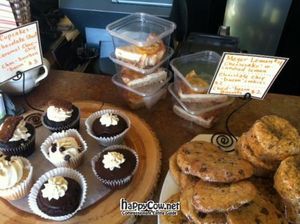 There are always plenty of delicious baked goods up at the bar for a grab and go snack!  at Great Sage in Clarksville