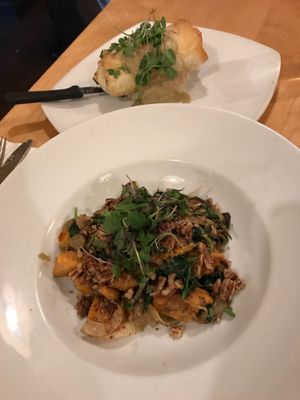Sweet potato gnocchi!! at Great Sage in Clarksville