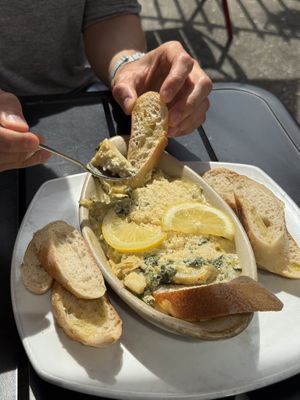 Artichoke Dip  at Great Sage in Clarksville
