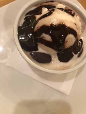 Lave cake  at Great Sage in Clarksville