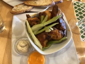 Buffalo bites at Great Sage in Clarksville