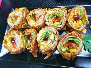 Sushi. Verry good! at Veganland in Alsdorf