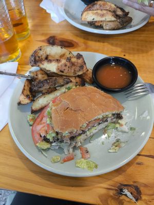  at Burger Evolution in Buenos Aires