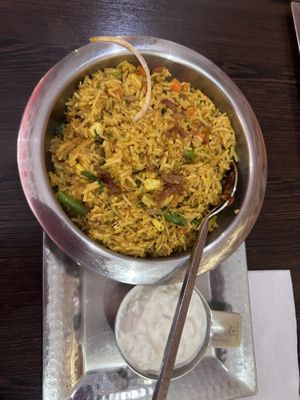 Veg biryani   at Annavilaas in Amsterdam