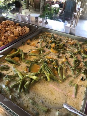 Beans w/ Pumpkin in Coconut Milk  at Warung Balay in San Juan Siquijor