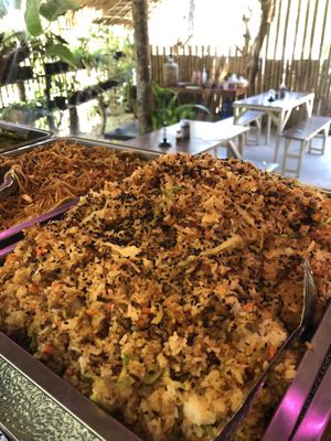 Nasi Goreng (Fried Rice)  at Warung Balay in San Juan Siquijor