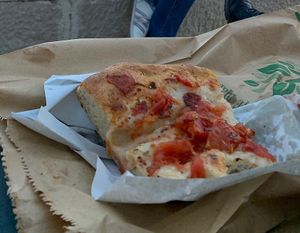 deliciously soft and crunchy, the tomatoes are a flavor explosion   at Panificio Fiore in Bari