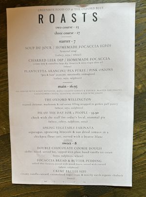   at The Oxford Blue in Oxford