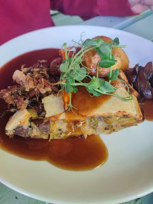 Quiche at The Oxford Blue in Oxford