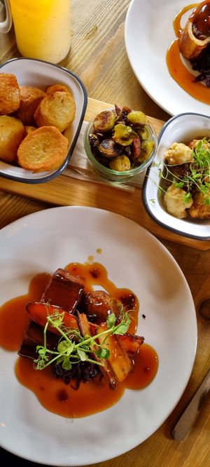 Sunday roast at The Oxford Blue in Oxford