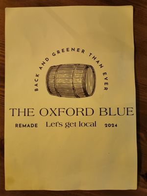  at The Oxford Blue in Oxford