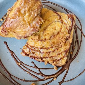 Cinnamon French toast   at The Oxford Blue in Oxford