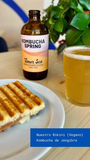 Vegan bikini  at Café Fadrí in Cambrils