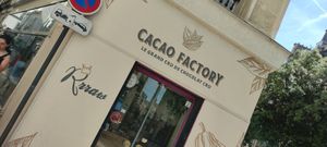 Facade at Rrraw Cacao Factory in Paris