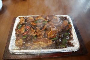 Mushroom teriyaki- delicious  at Yun Lai Ji in Shanghai