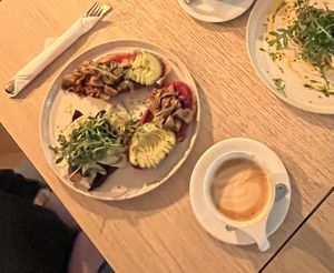   at Six Letter Coffee Co. in Budapest