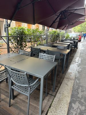 Outdoor Seating   at Il Lughino in Milan