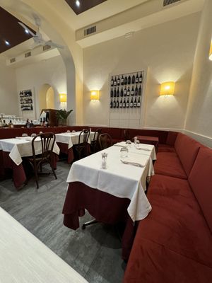 Indoor Seatingg  at Il Lughino in Milan