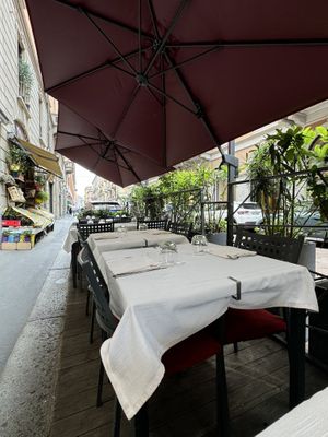   at Il Lughino in Milan