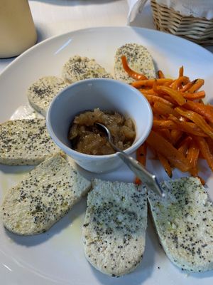 Tofu at Il Lughino in Milan