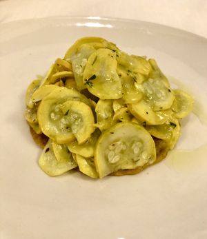 Summer salad   at Il Lughino in Milan