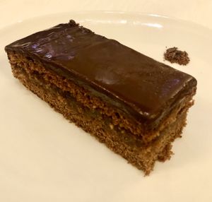 Sacher torte   at Il Lughino in Milan