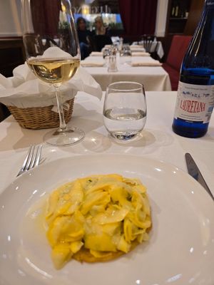 The starter at Il Lughino in Milan