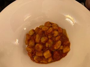 Gnocci  at Il Lughino in Milan