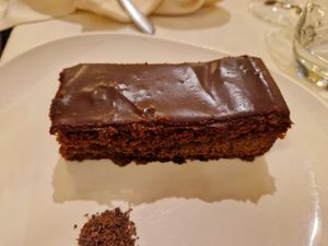 Torta Sacher at Il Lughino in Milan