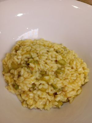 Great risotto at Il Lughino in Milan