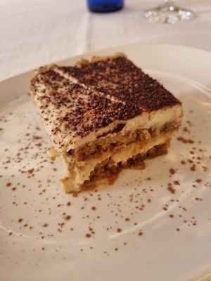 Tiramisu at Il Lughino in Milan