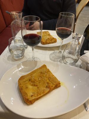 Lasagna  at Il Lughino in Milan