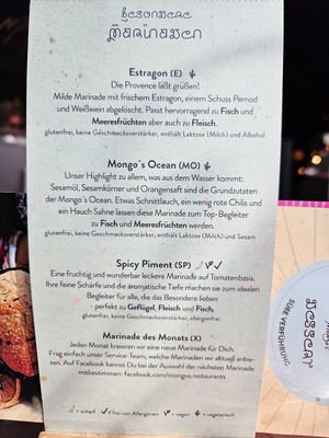 Marinaden at Mongo's in Dusseldorf