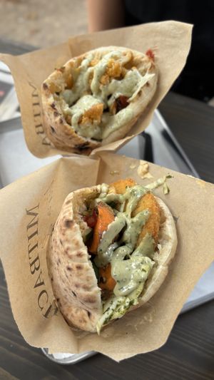 Cauliflower and Schnitzel  at Mitbach in Frankfurt