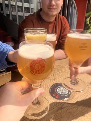 Leuke plek, proost !  at Jopen  in Haarlem