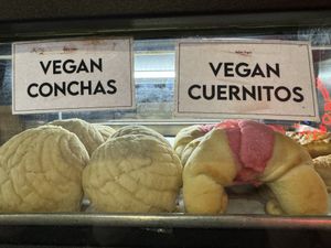 A couple of the vegan pastries   at Catahoula Coffee Co in Richmond
