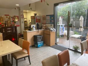 Restaurant at Huì Yuán Sù Shí Fāng 慧缘素食坊 Lotus Vegan in Shanghai