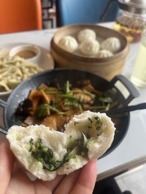   at Huì Yuán Sù Shí Fāng 慧缘素食坊 Lotus Vegan in Shanghai