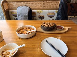   at Huì Yuán Sù Shí Fāng 慧缘素食坊 Lotus Vegan in Shanghai