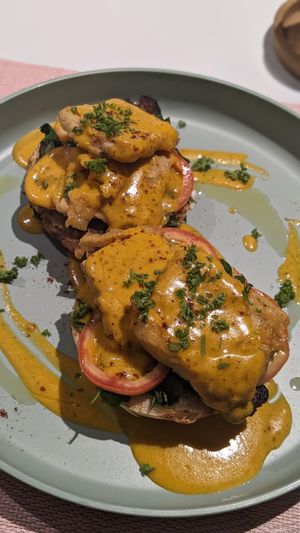 Aubries Florentine (520PHP | 9.3$) at Aubrie's Plant-Based Cuisine in El Nido