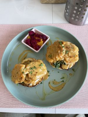   at Aubrie's Plant-Based Cuisine in El Nido