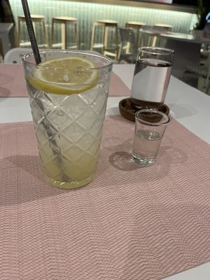 lemonade (with sweetener )  at Aubrie's Plant-Based Cuisine in El Nido