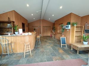 Theatre foyer at The Garlinge Theatre in Canterbury