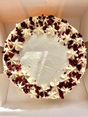 Vegan Red Velvet Cake at Faial Veg in Horta