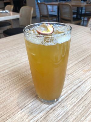 Passion fruit iced tea at Din Tai Fung - Galleria Mall in Abu Dhabi
