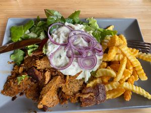 Amazing Gyros at Vegane Bergpension in Schulenberg