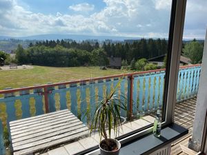 The view from our room! at Vegane Bergpension in Schulenberg