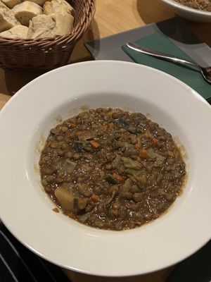 Linsensuppe  at Vegane Bergpension in Schulenberg