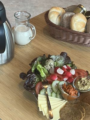 Frühstück  at Vegane Bergpension in Schulenberg