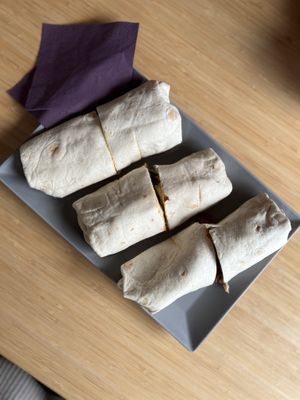 Wrap-Variationen  at Vegane Bergpension in Schulenberg